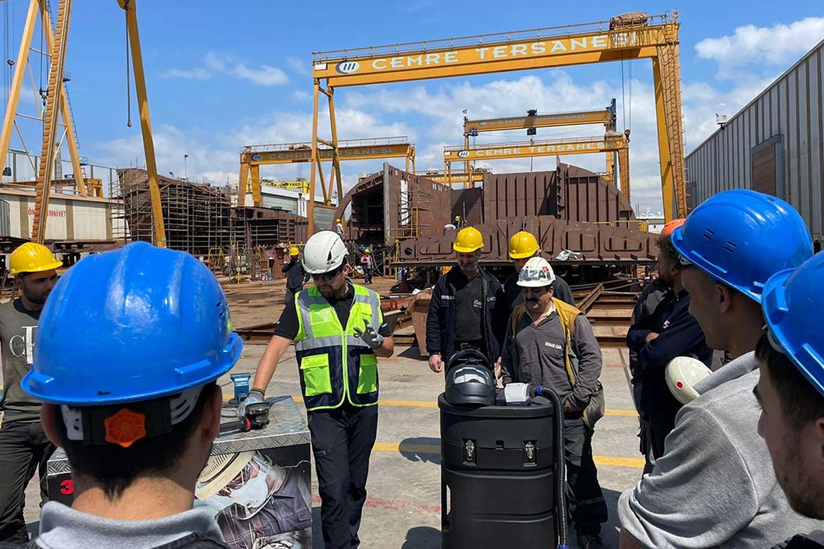 Regarding to 3M Occupational Safety, Abrasive and Adhesive Product Groups Event Has Been Completed at Cemre Shipyard